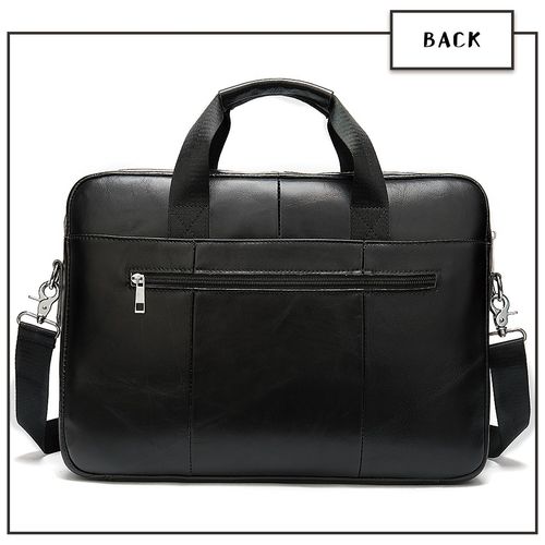 Generic Porte documents Sac en cuir veritable pour Pc portable sacoche pc portable a prix pas cher Jumia Maroc