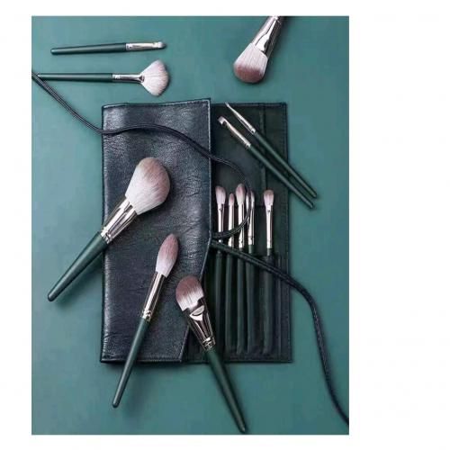 product_image_name-Generic-Pinceaux À Maquillage Doux En Tissu Duveteux Outils De Maquillage Cosmétique avec sac Rangement portable Maquillage-3