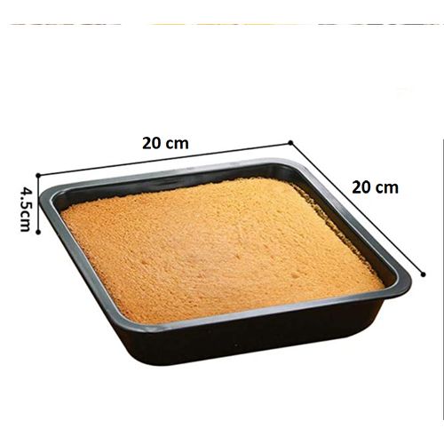 Moule carré antiadhésif de 20cm x 7cm avec fond amovible - Gâteaux et  Pâtisseries/Moules - Féerie Cake