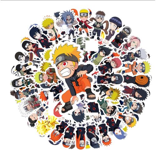 Naruto Stickers 50 PCS : : Computers