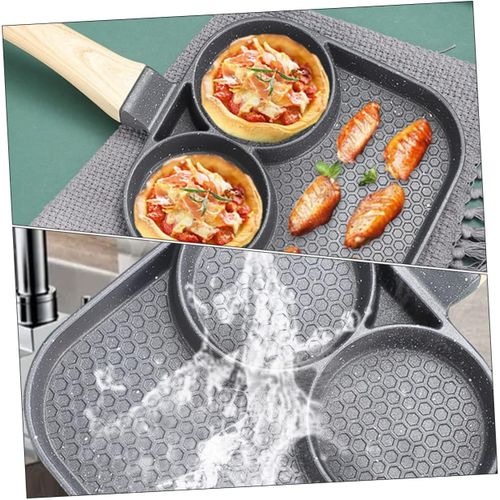 product_image_name-Generic-مقلاة عجة الفطائر ، مقلاة بيض بفتحتين غير لاصقة ، تستخدم للإفطار ، بيض القلي ، البرغر ، الفطائر مع الملصق-2