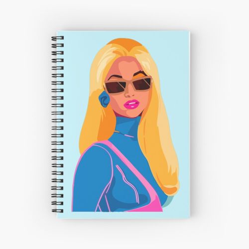 product_image_name-Generic-Beach Barbie Spiral Notebook - Bloc note-1