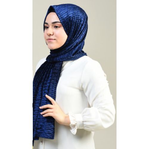 product_image_name-Generic-شال حجاب الشعر. نوعية المخمل ممتازة و مريحة. جديد شتاء 2023. اللون الأزرق-1