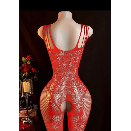 product_image_name-Generic-بودي شفاف من الدانتيل للنساء - بدون حمالات-2