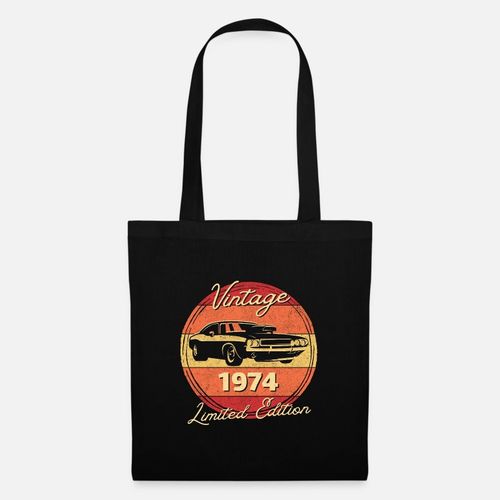 product_image_name-Generic-Vintage 1974, Limited edition- , حقيبة تسوق قماشية 35 × 40 سم - حقيبة اليد-1