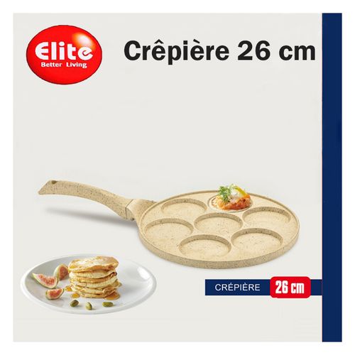 Chef's Pan - Poêle à Crêpes et Pancakes Antiadhésive 26 cm