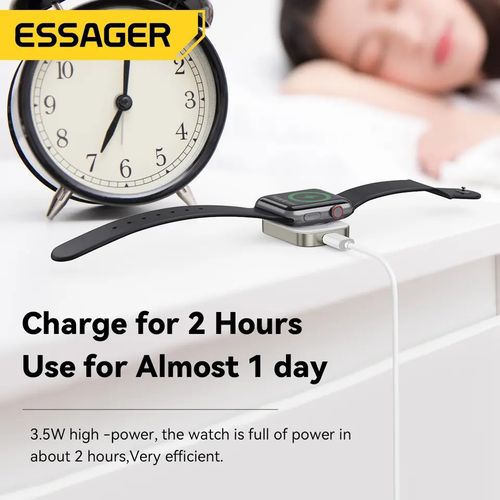 Chargeur sans fil USB-Chargeur sans fil magnétique pour Apple Watch Series  8, 7, 6, 5, 4, 3, 2 SE, port de ty - Cdiscount Téléphonie