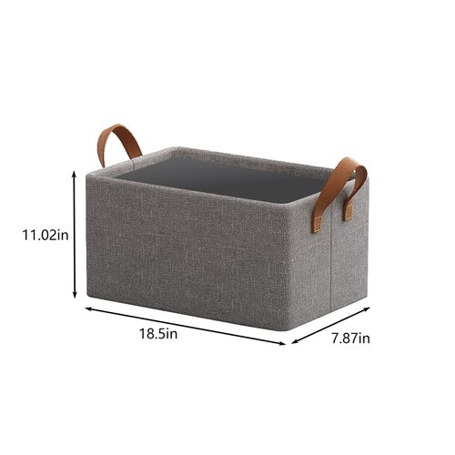 product_image_name-Generic-Boîte de Rangement pour Vêtements Grande Capacité avec Couvercle  Panier Pliable en Tissu pour Vêtements, Sous-Vêtements, Jouets et Articles Quotidiens-2