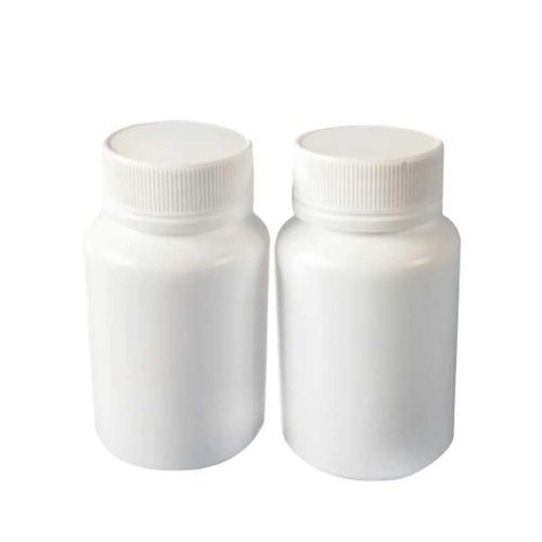 product_image_name-Generic-LOT 10 Bouteille en plastique blanche ronde vide pour comprimés, emballage de médicaments en pilules-1