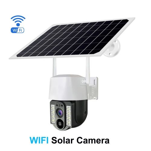 Electric Caméra WIFI IP66 avec panneau solaire et batterie Rechargeable à  prix pas cher