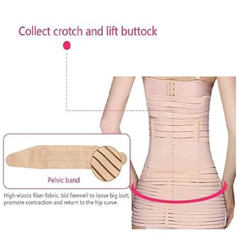 Generic 3 in1 Postpartum abdomen Ceinture Compression - récupération  abdominale après accouchement à prix pas cher