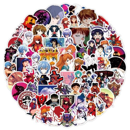 Generic EVANGELION Japonais Anime Autocollants pour Ordinateur portable pour  enfants de Jouet stickers à prix pas cher