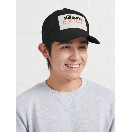 product_image_name-Generic-casquette personnalisée Toujours sain d'esprit  casquette noire unique-3