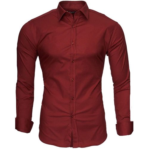 Generic Chemise homme rouge fonce super slim a prix pas cher Jumia Maroc