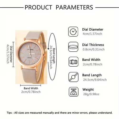 product_image_name-Generic-ساعة نسائية أنيقة كوارتز ذهب وردي مع علبة مجوهرات على شكل قلب - هدية أنيقة-5