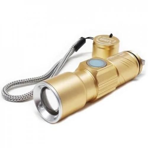 Generic Mini Lampe Torche LED de poche rechargeable USB, Lumière