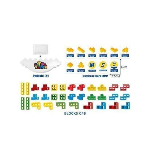 product_image_name-Generic-Jeu d’Équilibre Tetra Tower Multicolore – Défi Familial Créatif-4