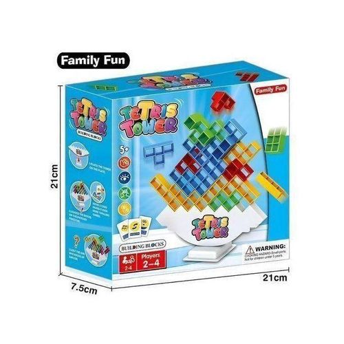 product_image_name-Generic-Jeu d’Équilibre Tetra Tower Multicolore – Défi Familial Créatif-5