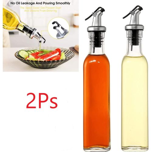 1pc, Vaporisateur D'huile De Cuisson, Bouteille De Distributeur D'huile D'olive  2 En 1