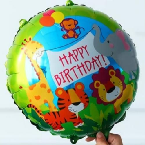 Decoration Anniversaire 1 an, Ballon Anniversaire 1 an, Jungle