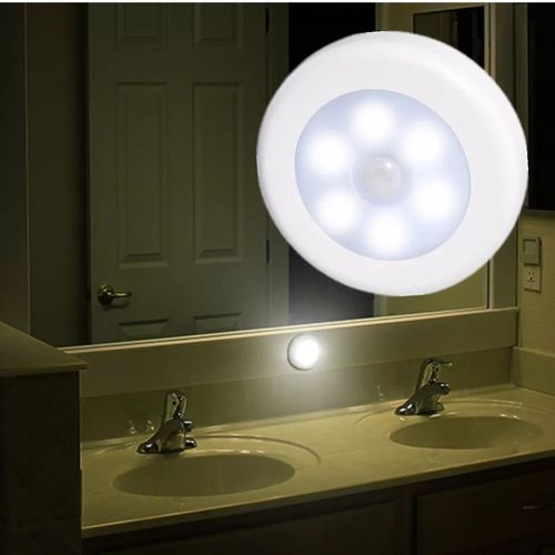 Lampe Toilette Veilleuse Capteur de lumière PIR Motion Sensor