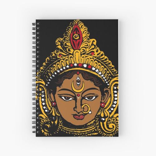 product_image_name-Generic-Goddess Durga Spiral Notebook Bloc note-1