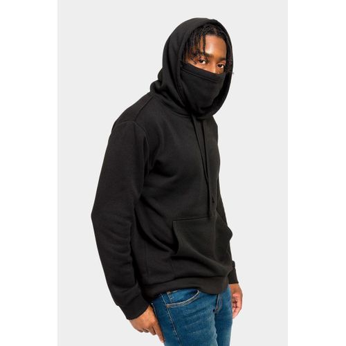 High quality outlet black hoodie