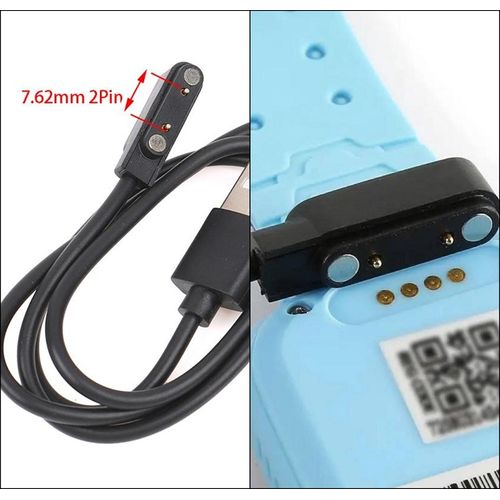 Generic Cable chargeur smart watch montre connectée smartwatch 7,62mm à  prix pas cher