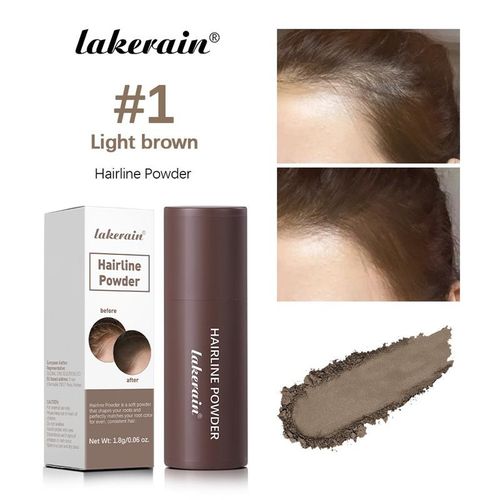 product_image_name-Generic-Poudre pour Cheveux, Ligne de Cheveux, Couverture Instantanée des Racines Noires, Remplissage Naturel des Cheveux Imperméable -1