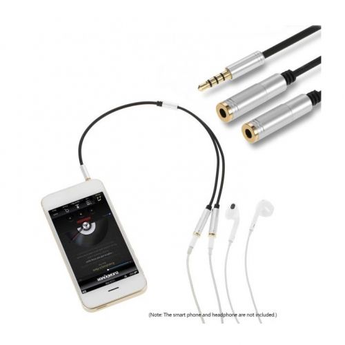 Adaptateur doubleur audio Jack 3,5mm