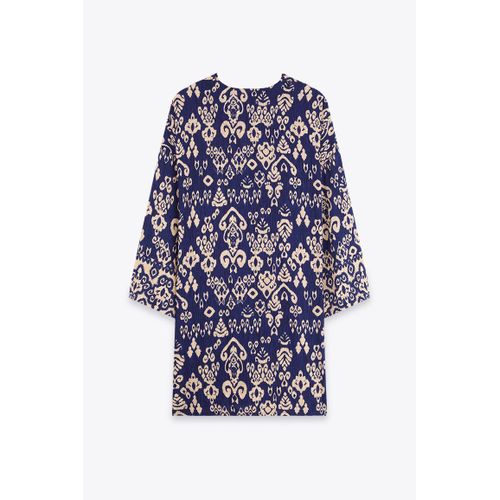 product_image_name-Marwa-Kimono Imprimé Ikat Bleu - KIM107H25-2