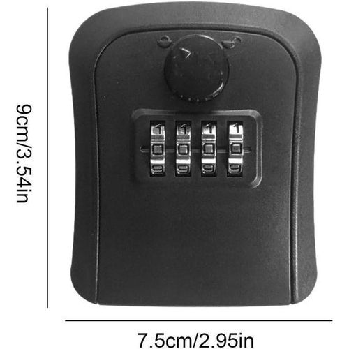 product_image_name-Generic-Boîtier de rangement sécurisé pour clés avec verrou à code-3