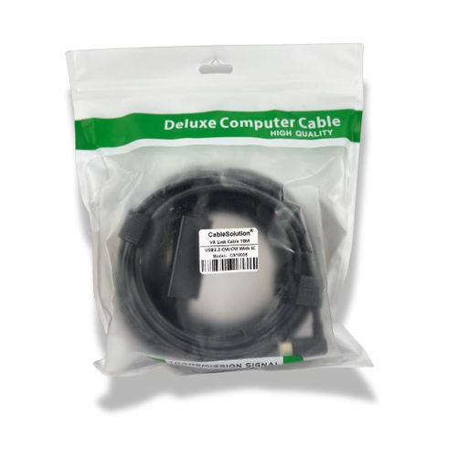 product_image_name-CableSolution-كابل رابط VR 10 متر USB 3.2 CM/CM مع IC موديل: CS10035-2