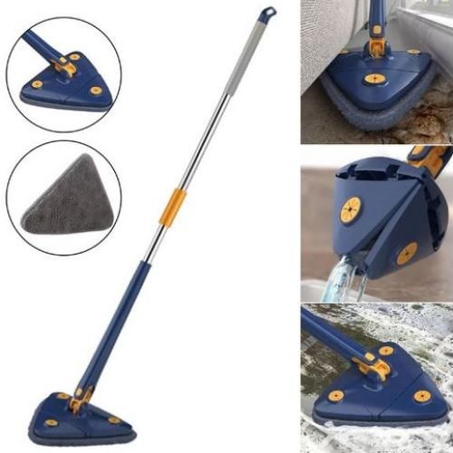 Generic Balai serpillière plat en microfibre Mop rotative outil de  nettoyage à prix pas cher