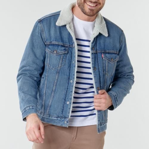 Veste en jean hotsell moumoute homme