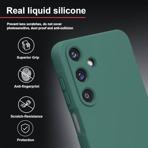 product_image_name-Generic- جراب سيليكون لهاتف سامسونج جالاكسي A16 باللون الأخضر -2