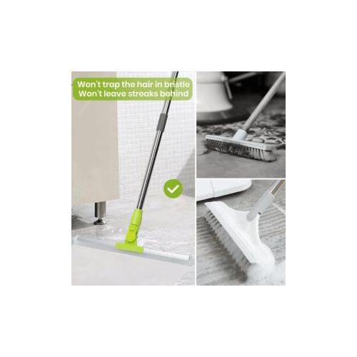 product_image_name-Generic-مكنسة أرضية قابلة للتعديل مع رأس دوار من السيليكون للأرضيات والتراسات-6