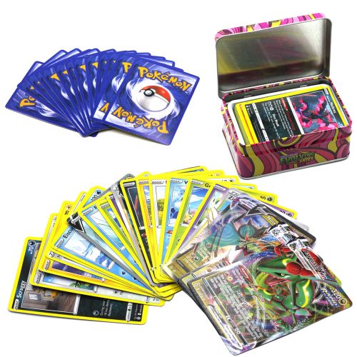 Ô Joué - Boite Carte Pokémon en métal 80pc