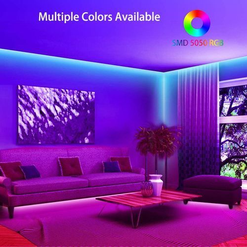 Ruban LED Multicolor RGB Avec Télécommande, Étanche