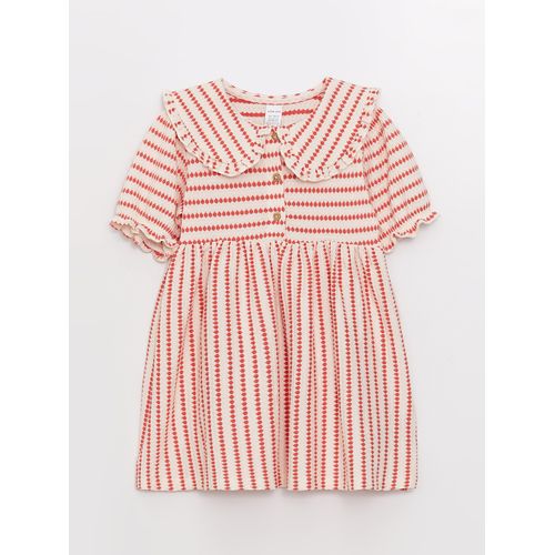 Lc Waikiki Robe pour bebe fille a col Bebe a manches courtes et a motifs a prix pas cher Jumia Maroc