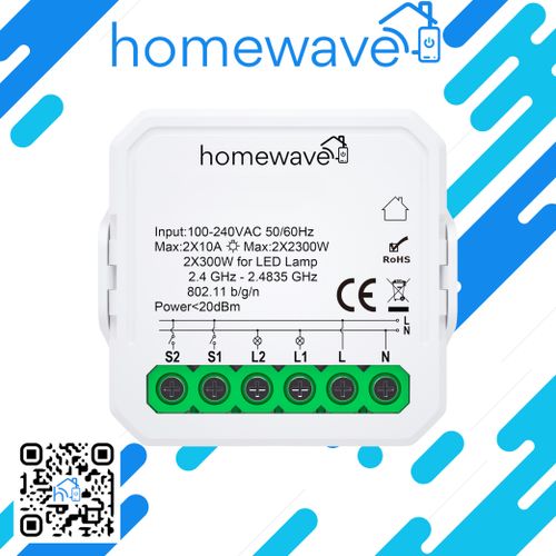 product_image_name-Homewave-Module variateur intelligent ZigBee - 1 canal-1