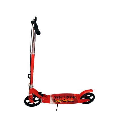 product_image_name-Generic-Trottinette Pliable Enfant 5-12 ans – Guidon Réglable – Frein à Main – Jusqu’à 50 kg, Rouge-2