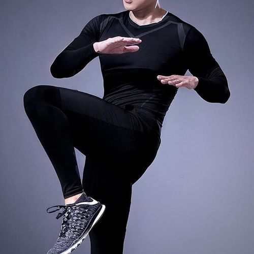 product_image_name-Generic-Survêtement de sport pour hommes, combinaison à manches longues avec pantalon collant, XXL-6