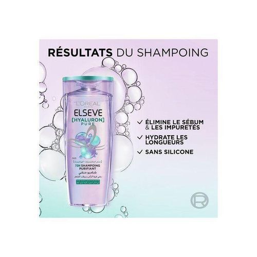 product_image_name-LOreal Paris-L'Oréal Paris Elsève Hyaluron Pure Shampooing Purifiant 72h - 200ml-2