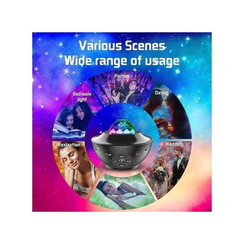 product_image_name-Generic-Projecteur d'étoiles plus 21 modes d'éclairage avec télécommande- Ciel Etoile-1