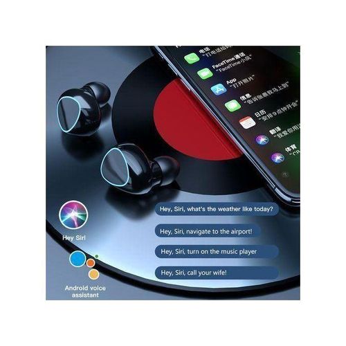 product_image_name-Generic-Écouteurs Sans Fil Bluetooth avec Boîte de Charge et Micro Intégré, EarBuds 5.1-5