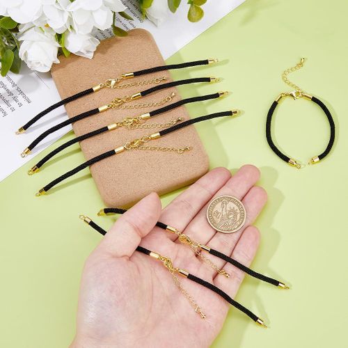 product_image_name-Generic-Cordons tressés ajustables, chaines à main pour création de bracelets DIY, 5 PCS-1