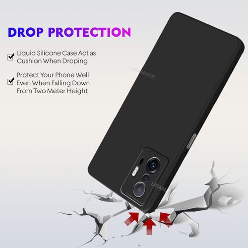 product_image_name-Case-Couqe silicone noir pour Xiaomi 11T pro-3