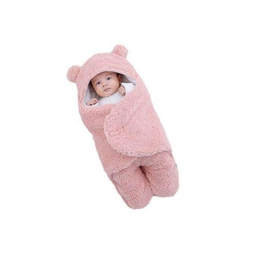 product_image_name-Generic-Couverture d'émmaillotage pour Bébé, Sac de Couchage à Capuche pour bébé-3