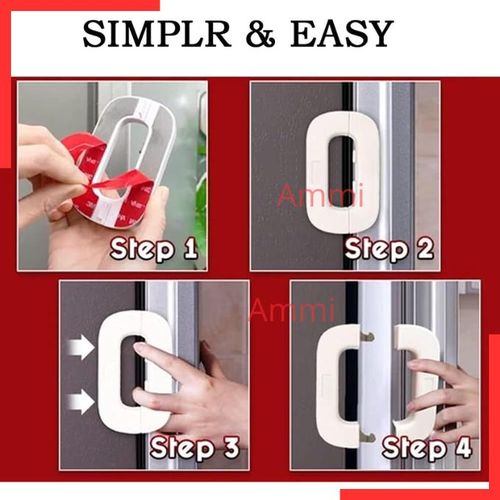 product_image_name-Generic-مجموعة من 2 من مزاليج الأبواب للمنزل، أقفال ثلاجات بأمان للأطفال بدون حفر، مزاليج ثلاجة لأمان الأطفال والرضع-3